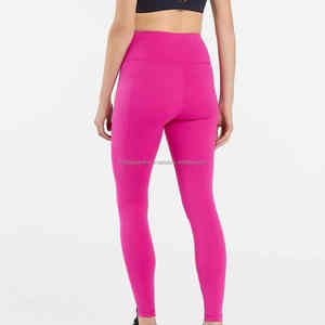 Nueva llegada Slim Fit Leggings de gimnasio para mujer Logotipo personalizado Hecho profesional Transpirable Precio barato para adultos - Product Image 3