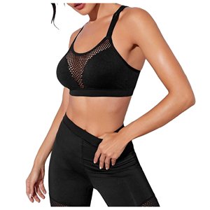 Vente en gros d'ensembles de yoga à haute élasticité pour femmes vêtements de sport respirants pour fitness salle de sport ensembles de yoga fitness pour femmes - Product Image 6