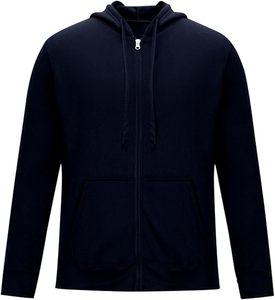 Sweat à capuche à manches longues en coton personnalisé pour hommes, sweat-shirt à capuche de style décontracté avec impression pour l'automne - Product Image 5