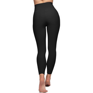 Leggings OEM pour femmes avec logo personnalisé Collants de compression taille haute pour l'entraînement et le fitness Étiquettes et image de marque personnalisées - Product Image 3