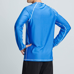 BJJ Rash Guard pour hommes chemise de grappling à manches longues impression par Sublimation tissu évacuant l'humidité équipement MMA personnalisé fabriqué au Pakistan - Product Image 5