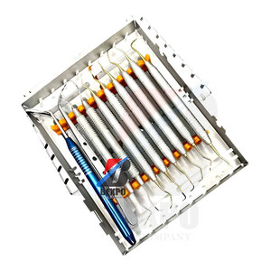 Nueva Llegada Periodontal Cirugía Oral Kit Instrumentos Dentales 10PCs Set Ortodoncia - Product Image 3
