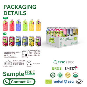 Etiqueta privada-100% Fruta de lichi natural Bebida de jugo de alta calidad enlatada-Fabricación de bebidas-Muestra gratis-OEM/ODM - Product Image 5