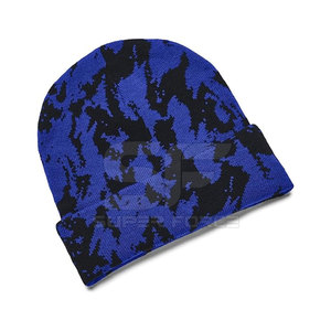 Thick Knitted <b>Beanies</b> Hat For Winter Comfort Fashion And Outdoor Activities Trendy Jacquard <b>Beanies</b> Hat For <b>Streetwear</b> - Product Image 1