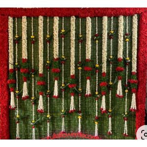 ดอกไม้ประดิษฐ์ดอกมะลิพวงมาลัยสําหรับตกแต่งบ้านและเทศกาล ดอกมะลิพวงมาลัยสําหรับตกแต่งบ้านเทศกาล - Product Image 1