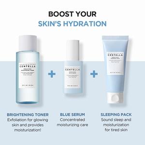 Produits de soin de la peau coréens, sérum pour le visage, sérum à l'acide hyaluronique et à la centella, sérum facial Hyalu-Cica Blue 50 ml - Product Image 6