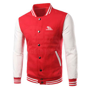 Chaqueta con letras de gran calidad para hombre Chaqueta con letras con estilo de alta calidad para hombre Diseño único - Product Image 1