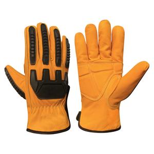 Guantes Mecánicos de Primera Calidad para Protección Industrial, Guantes de Seguridad de Cuero con TPR - Product Image 1