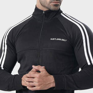 Ensemble deux pièces survêtement jogging pour hommes vêtements de sport Gym Fitness Tech polaire survêtements d'entraînement pour hommes - Product Image 5
