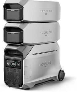 Premium Quality ECOo-FLOWwSS 8kWh <b>Portable</b> Power Station Pro 3 120/240V 8000W <b>AC</b> Output with 2 x Extra Batteries - Product Image 1