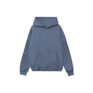 La mejor Sudadera con capucha de armadura de gran tamaño recortada de doble capa para hombre invierno 70% algodón 30% poliéster 320 GSM por capa Beige en relieve - Product Image 1