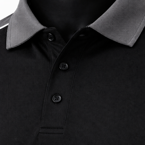 Polo de Piqué de Poliéster de Alta Calidad para Hombre, Polo de Dos Tonos con Paneles en Contraste, Proveedor Mayorista de Marca Privada - Product Image 4