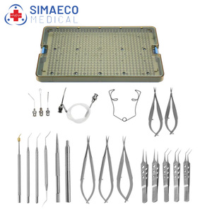 Juego de Instrumentos Básicos para Microcirugía, Fuente de Alimentación Manual, Herramientas Quirúrgicas Esenciales, Instrumentos Quirúrgicos Básicos, Certificación CE ISO13485 - Product Image 2