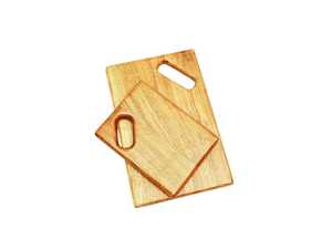 Juego de tabla de cortar de madera de dos piezas de calidad superior 100% Apto para lavavajillas para uso en utensilios de cocina - Product Image 2