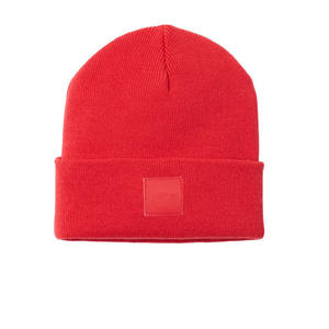 Logo personnalisé Bonnet d'hiver fabriqué à la machine Bonnet d'hiver en tricot décontracté pour adultes - Product Image 1