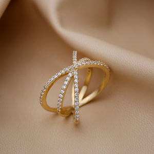 CZ Stone X Design Trendy Cluster <b>Ring</b> Women Wholesale Handmade Turkey 925 Sterling <b>Silver</b> Jewelry - Product Image 3