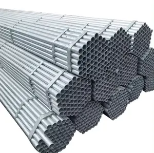 Excellent quality GI seamless steel tube and pipe hot dip galvanized steel conduit pipe