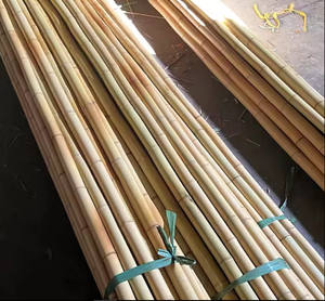 Poteaux de bambou poteaux de bambou construction décoration de la maison en gros du Vietnam - Product Image 5