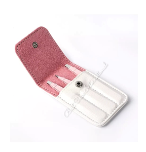 ชุดแหนบสแตนเลส3ชิ้นสีโรสโกลด์อุปกรณ์ดูแลผิวสำหรับดูแลผิว - Product Image 4