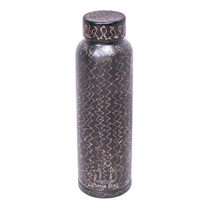 La mejor botella de araña de cobre puro de Venta caliente con botella a prueba de fugas de agarre de alta calidad para regalo de boda de negocios y yoga de gimnasio - Product Image 2