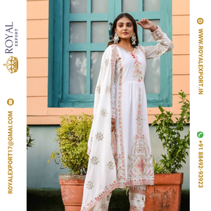 คอลเลกชันสูทปัก Chinnon ดีไซน์สวยงามใหม่ในราคาขายส่งโดยรอยัลส่งออกซูราธ - Product Image 1