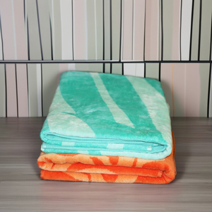 ผ้าขนหนูอาบน้ำลายแจ็คการ์ดคอลเลคชั่นใหม่ปี 2025 ขายดีที่สุด ราคาส่งถูกที่สุดในอินเดีย - Product Image 1