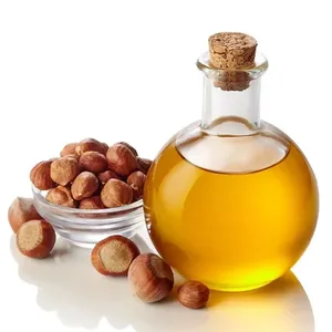 Huile de noisette 100% pure, naturelle et pressée à froid pour la peau, les cheveux et l'aromathérapie Vente en gros en vrac OEM Étiquetage privé disponible - Product Image 1