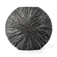 Vase à feuilles circulaires antiques Pot de fleur décoratif intérieur Vase rond décor à la maison fournitures d'événement Vase décoratif de Style campagnard