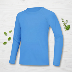 Rashguard BJJ MMA pour garçons, manches longues, compression, séchage rapide, imperméable, spandex anti-déchirure pour grappling et sparring - Product Image 5