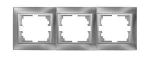 Marco 3 elementi in argento serie Europa (Solera ERP73AU) - Product Image 1