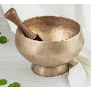 Ventes en gros de bols chantants tibétains en métal faits à la main, polis, écologiques, riches en fréquences, pour la méditation, le yoga, la guérison, la pratique sonore - Product Image 1