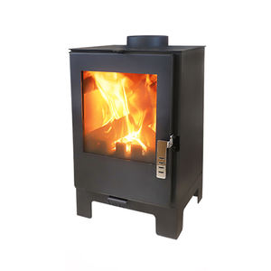 5 kw Nominale Rendement Thermique et 40-80 m3 Chambre Chauffage Capacité Autoportant Foyers au Bois 390x390x670mm - Product Image 1