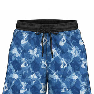 กางเกงขาสั้นลำลองผ้าซาตินสำหรับผู้ชาย ระบายอากาศได้ดี เหมาะสำหรับการฝึกซ้อมกีฬา พิมพ์ลายกราฟิกทีมแบบเฉพาะตัวด้วยเทคนิคการพิมพ์แบบรีดร้อน ผ้าแห้งเร็ว - Product Image 6