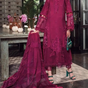 Trajes de césped paquistaníes mayoristas último catálogo de marcas paquistaníes 2023 Super descuentos vestido de mujer paquistaní - Product Image 1