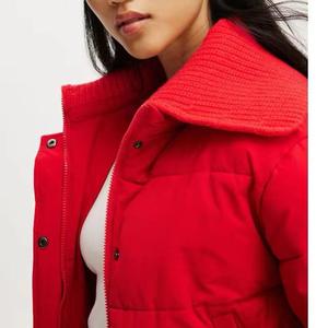 Última chaqueta puffer logotipo personalizado algodón diseñador OEM de alta calidad - Product Image 2