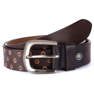 Cinturón de Cuero para Hombre en Oferta, Elegante y Duradero, Cinturón de Cuero Genuino, Compre a Buen Precio, Última Colección de Moda - Product Image 2