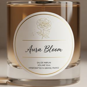 <b>Glossy</b> Matte Rectangular <b>Paper</b> Sticker Label Custom Printed for Bakery Cafe and Handmade Goods Promotion & Decoration - Product Image 4