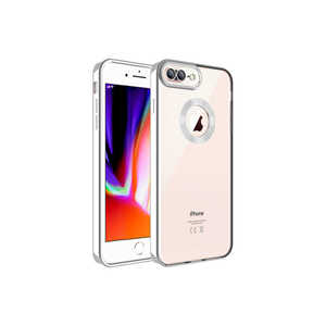 Netzy เคสหรูหรา Safa Omega สำหรับ iPhone 7 plus ฝาปิดแบบคัตเอาท์โลโก้สีเงินฝาหลังทำจากซิลิโคนแข็งสำหรับ11Pro มีสไตล์ INS - Product Image 1