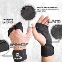 Gants de sport unisexes en néoprène et cuir respirants, imperméables, antidérapants, de haute qualité, robustes pour la musculation, le CrossFit et la remise en forme