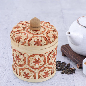 High Quality Gergean Occasion Arabian Bamboo Storage Box Ramadan Give Away Baskets Decorative Made in Vietnam - Product Image 6