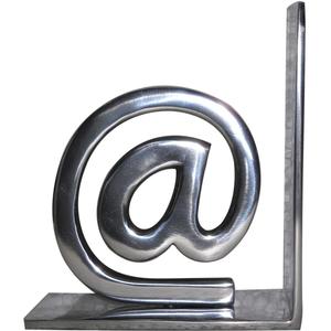 Design Shape 2025 Alphabet Serre-livres en métal Trendy Silver With Creative Shiny Table Centerpiece Wholesale Luxury Vintage Item - Product Image 4