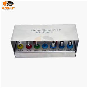 ชุดผ่าตัดยกกระชับกระดูกไซนัสยกกระชับกระดูกทำฟันเว้าตรงสแตนเลส - Product Image 2