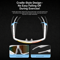 Lunettes anti-vent, anti-sable et anti-UV avec caméra de traduction IA, contrôle tactile et interaction vocale pour les voyages en extérieur M14