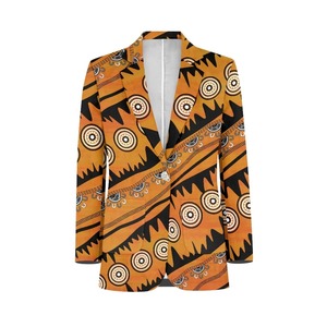 2025 mode Blazer costume manteau en gros de haute qualité OEM décontracté Slim Fit boutons hiver imprimé fleuri peinture veste hommes Blazers - Product Image 3