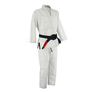 Nouveau fabricant 100% coton Jiu Jitsu Gi BJJ uniforme Logo personnalisé OEM Service adulte Arts martiaux Judo porter Pakistan vente en gros - Product Image 3