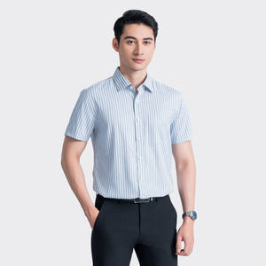 Aristino, camisa informal de manga corta de talla grande de alta calidad para hombre, tela de popelina, antiarrugas, transpirable, ajuste perfecto estampado - Product Image 3