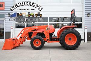 TRACTOR AGRÍCOLA 4WD KUBOTA MX5400 HST 2024 USADO CON CABINA - Product Image 3