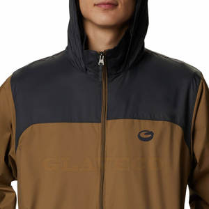 แจ็กเก็ตกันลมผ้าใบระบายอากาศของผู้ชายเสื้อคลุมลำลองมีฮู้ดสำหรับฤดูหนาว - Product Image 5