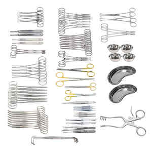 Ensemble d'instruments de chirurgie générale 74 pièces appendicectomie manuelle et hernie Instruments chirurgicaux en acier inoxydable approuvés CE - Product Image 5