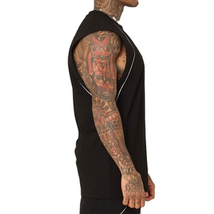 Slim Fit Custom Stretchable <b>Reflective</b> New Arrival Sleeveless Muscle Fit Tank <b>Top</b> Hot Selling Summer Wear Trendy Tank <b>Top</b> - Product Image 2